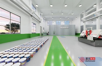 六安生產(chǎn)廠房裝修設計案例效果圖